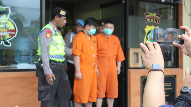 Polres Kawasan Bandara I Gusti Ngurah Rai Bali tangkap Dua WNA asal China