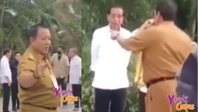 Momen Gubernur Lampung Ditanya Presiden Jokowi Nggak Bisa Jawab