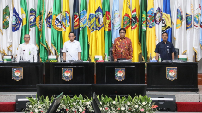 Rakor Pengendalian Inflasi di Daerah