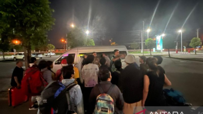 (FOTO ILUSTRASI) Para warga negara Indonesia (WNI) yang menjadi korban tindak pidana perdagangan orang (TPPO) di Myanmar