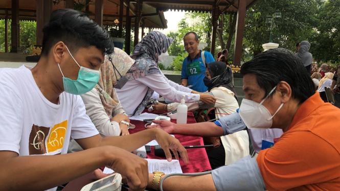 Kementerian Kesehatan RI menggelar Sosialisasi Kesehatan Masa Pandemi
