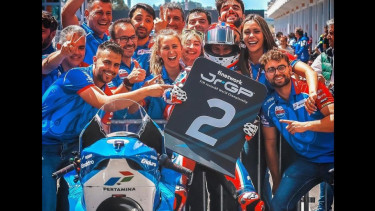Pertamina Mandalika SAG Racing Team Naik Podium