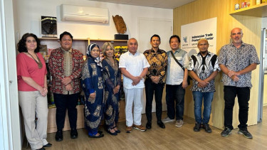 Gubernur Kaltim H Isran Noor menyempatkan waktu berkunjung ke ITPC