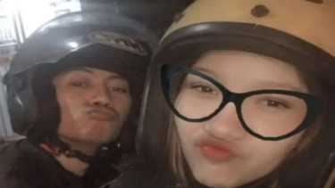 Tangkapan layar unggakan media sosial korban penculikan atas nama Keysha Aurelia