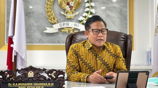 Wakil Ketua DPR RI bidang Korkesra, Abdul Muhaimin Iskandar