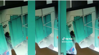 Terekam Penampakan Seram, Bayangan Putih Keluar Masuk Ruang Pasien di RS