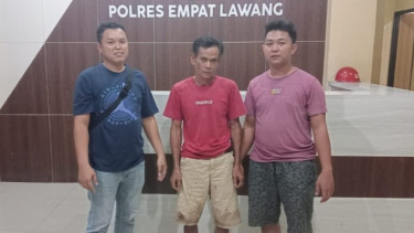 Polres Empat Lawang tangkap pelaku yang menikam istri dengan rambai ayam