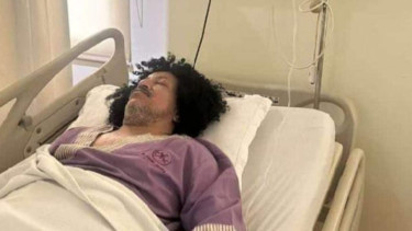 Zen Assegaf biasa disapa Habib Kribo terbaring di rumah sakit