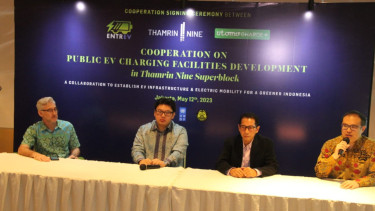 Kementerian Energi Sumber Daya Mineral (ESDM) berkolaborasi dengan United Nation Development Program (UNDP), menggagas Program Enhancing Readiness for The Transition to Electric Vehicles (ENTREV).