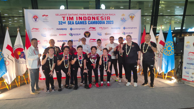 PB PRSI sambut kedatangan atlet usai berlaga di SEA Games 2023