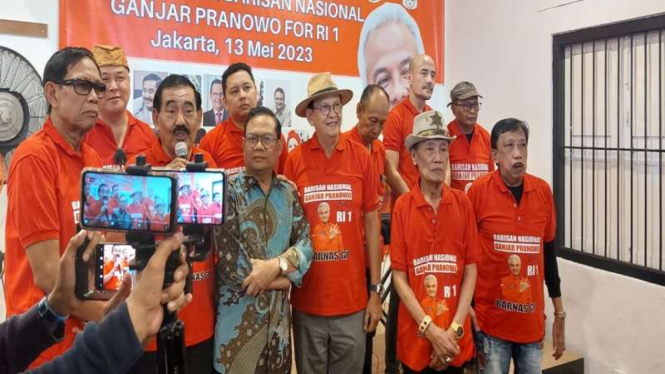 Sejumlah artis senior dukung Ganjar Pranowo jadi Presiden