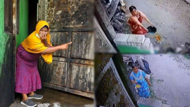 Sosok Emak-emak yang Buang Air Kencing ke Rumah Tetangga