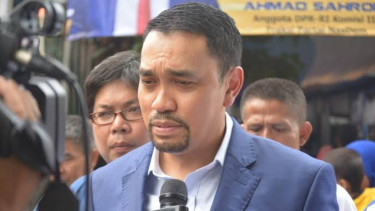 Wakil Ketua Komisi III DPR RI sekaligus Bendahara Umum DPP Nasdem Ahmad Sahroni