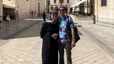 Duta Sheila on 7 dan sang istri, Adelia Lontoh