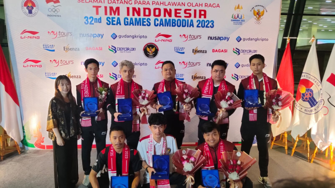 Timnas PUBG Mobile Indonesia tiba di Tanah Air