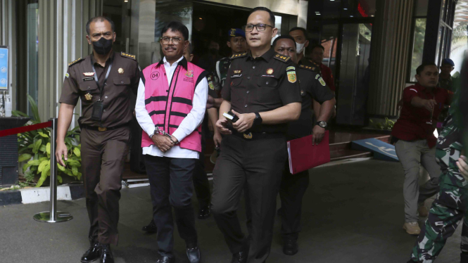 Menkominfo Johnny G Plate Tersangka 