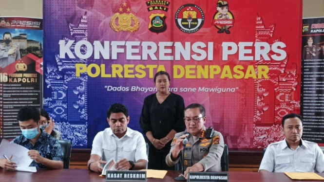 Keterangan Pers Polresta Denpasar