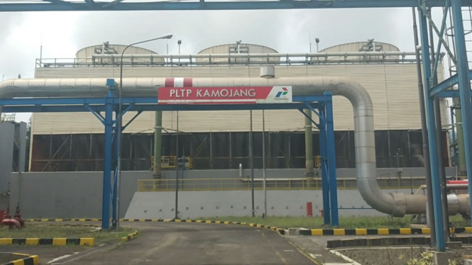 PLTP Kamojang yang dioperasikan Pertamina Geothermal Energy (PGE).
