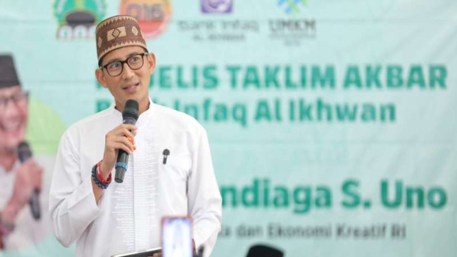 Menparekraf Sandiaga Uno
