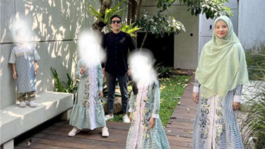 Momen Lebaran Desta dan Natasha Rizki