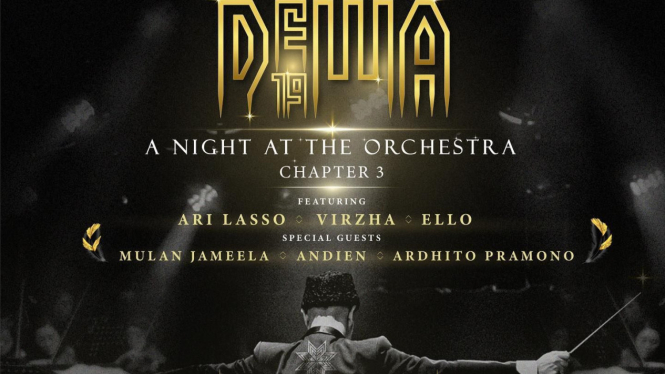 Konser A Night at The Orchestra Dewa 19 di Surabaya