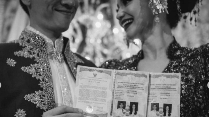 Resmi Enzy Storia Menikah dengan Maulana Kasetra