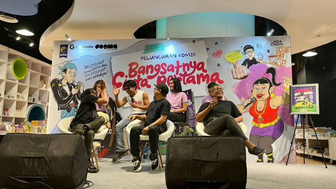 Peluncuran Komik Bangsatnya Cinta Pertama