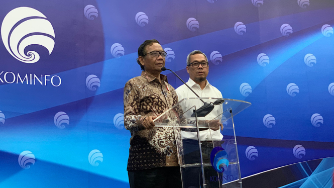 Menteri Koordinator Bidang Politik, Hukum dan Keamanan, Mahfud MD.