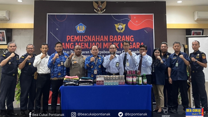 Bea Cukai musnahkan barang ilegal