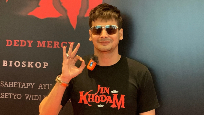 Comeback Boy Hamzah berakting di film Jin Khodam