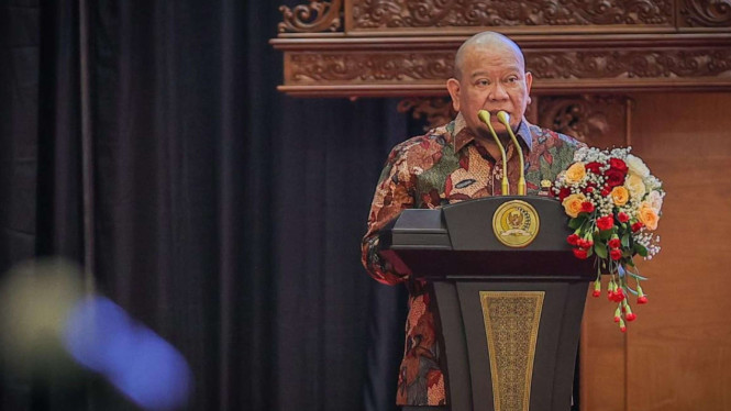 Ketua DPD RI AA LaNyalla Mahmud Mattalitti 