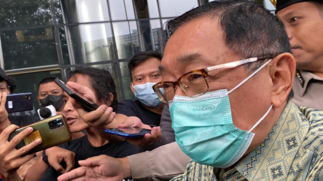 Bos Maspion Grup Alim Markus usai diperiksa KPK
