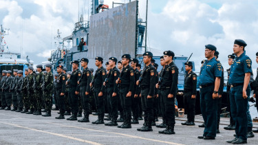 Bea Cukai dan BNN menggelar Operasi Laut Interdiksi Terpadu tahun 2023