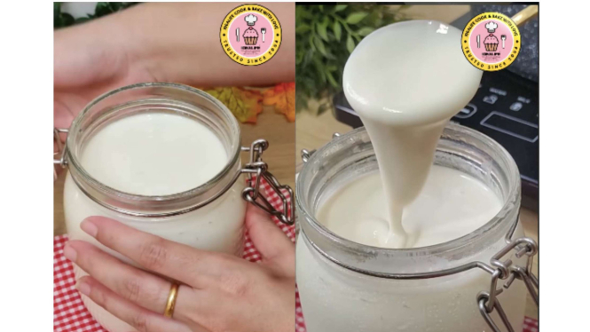 Yogurt homemade 2 bahan