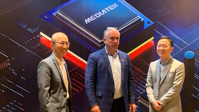 Peluncuran prosesor Mediatek terbaru.