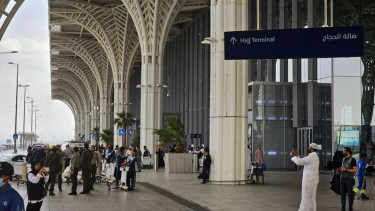 Terminal haji Bandara AMMA Madinah, Arab Saudi