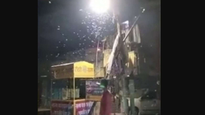 Hujan Cacing India