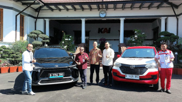 PT KAI pakai Toyota bZ4X