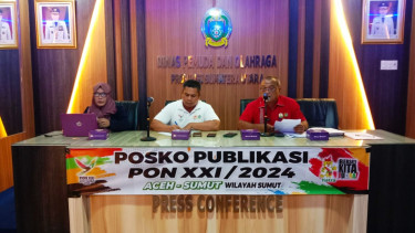 persiapan cabor angkat besi Sumatera utara