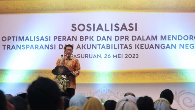 Politisi Golkar Mukhamad Misbakhun Menjadi Pembicara Kunci di Pasuruan Jatim