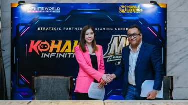 Kohai Infiniti umumkan Kerjasama Strategis dengan Moonton Indonesia.