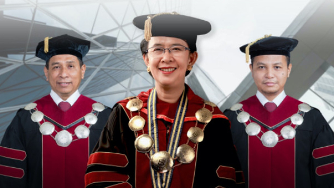 Rektor dan wakil rektor Universitas Bakrie periode 2023-2028