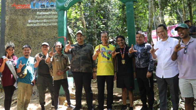 Menpora, Dito Ariotedjo didampingi Wagub Sumut, Musa Rajekshah menghadiri BLOT d