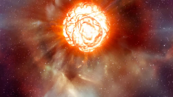 Bintang Betelgeuse. 