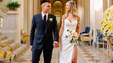 Striker Inter Milan Lautaro Martinez menikahi Agustina Gandolfo