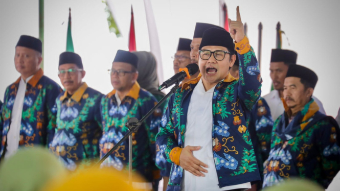 Gus Imin Apel Kebangsaan bersama Kader NU Sumsel