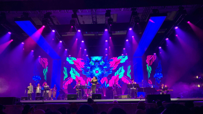 Penampilan Titi Dj di BNI Java Jazz Festival 2023