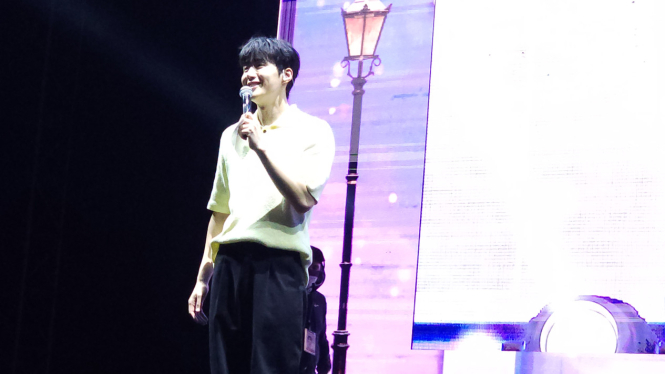 Kim Seon Ho fan meeting di Jakarta.