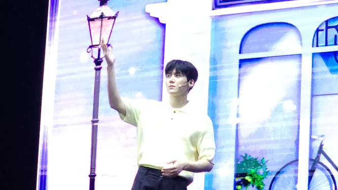 Kim Seon Ho fan meeting di Jakarta.