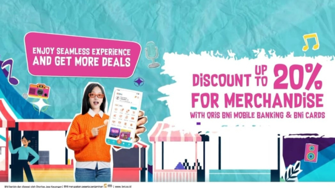 BNI Java Jazz Festival 2023 menghadirkan beragam promo
